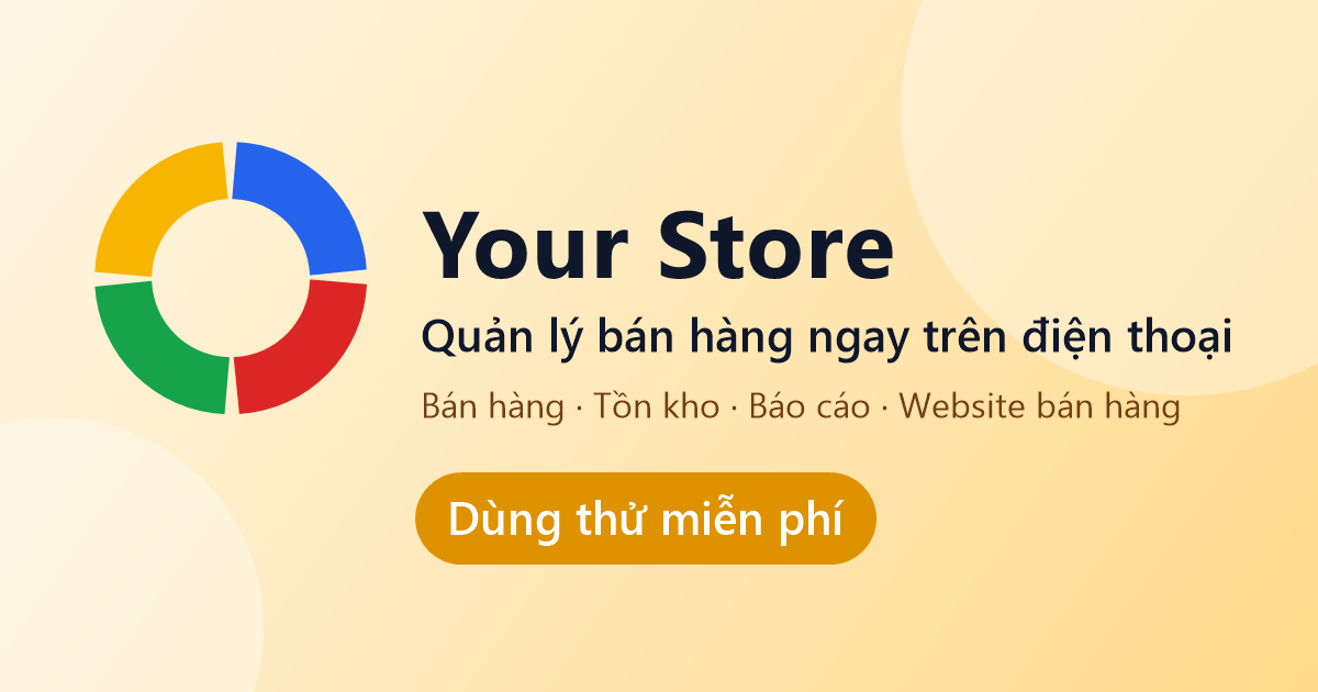 Quản lý tạp hoá bằng điện thoại: hướng dẫn cho người mới bắt đầu